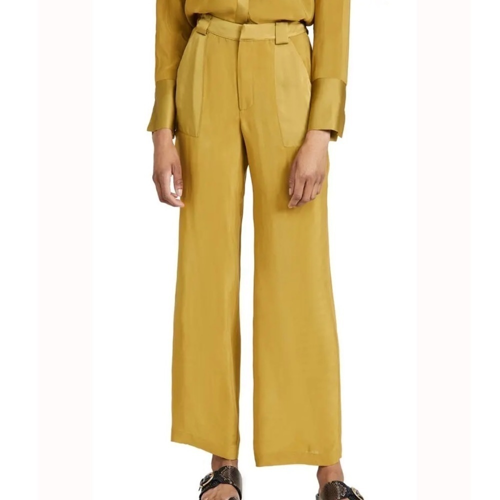 Good American Sheer Trousers size large - 3